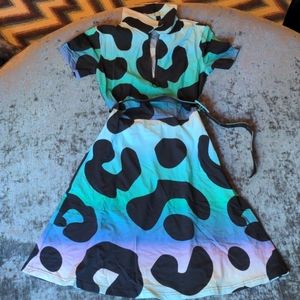 Jawbreaker belted dress